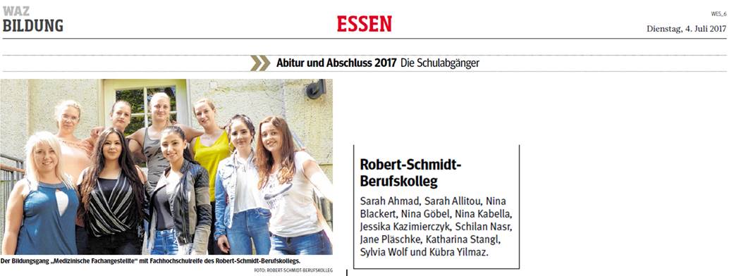 Abitur und Abschlüsse - Die Absolventinnen