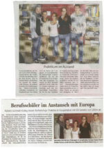 Auslandspraktikum EU-Leonardo